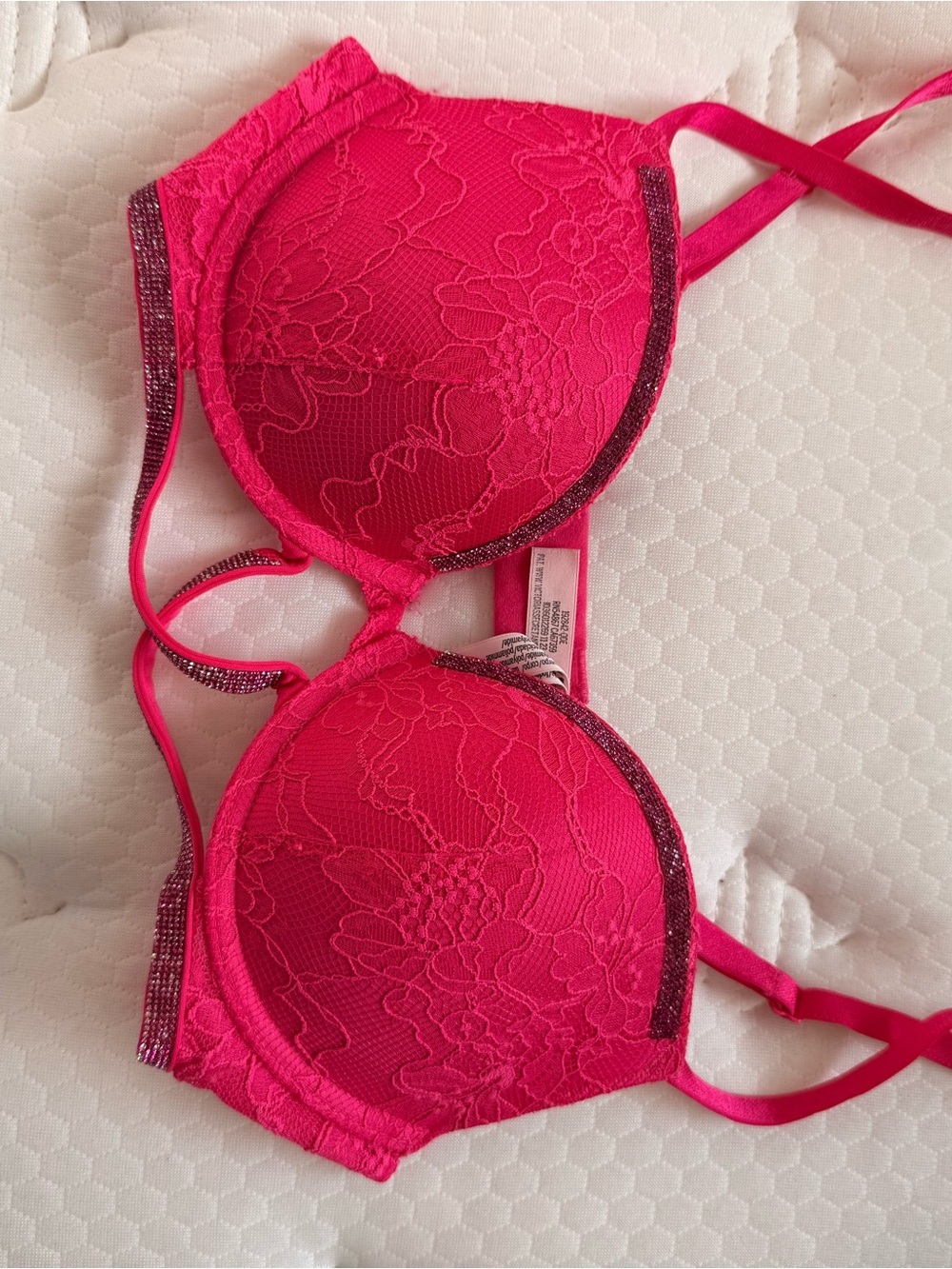 Victorias secrete shine candle push up bra size 34B